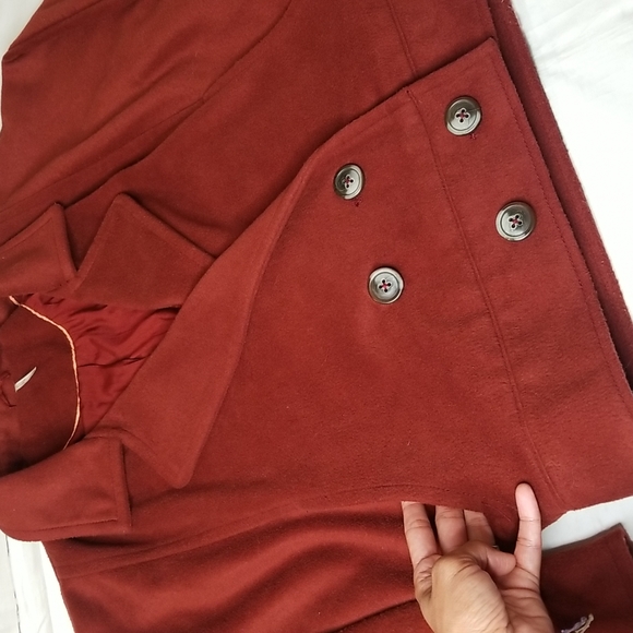 Free People Terra Cotta Dolman Coat - Picture 9 of 16